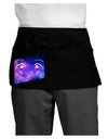 Cute Cosmic Eyes Dark Adult Mini Waist Apron, Server Apron-Mini Waist Apron-TooLoud-Black-One-Size-Davson Sales