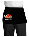 Cute RPG Slime - Warrior Dark Adult Mini Waist Apron, Server Apron by TooLoud-Mini Waist Apron-TooLoud-Black-One-Size-Davson Sales