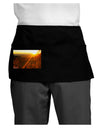 Colorado Sunset Dark Adult Mini Waist Apron, Server Apron-Mini Waist Apron-TooLoud-Black-One-Size-Davson Sales