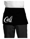 California Republic Design - Cali Dark Adult Mini Waist Apron, Server Apron by TooLoud-Mini Waist Apron-TooLoud-Black-One-Size-Davson Sales