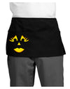 Woman Jack O Lantern Pumpkin Face Dark Adult Mini Waist Apron, Server Apron-Mini Waist Apron-TooLoud-Black-One-Size-Davson Sales