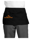 This is a Cheap Costume Dark Adult Mini Waist Apron, Server Apron-Mini Waist Apron-TooLoud-Black-One-Size-Davson Sales