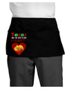 Tacos Are the Way To My Heart Dark Adult Mini Waist Apron, Server Apron-Mini Waist Apron-TooLoud-Black-One-Size-Davson Sales