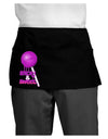 Sticky & Sweet Lollipop Dark Adult Mini Waist Apron, Server Apron-Mini Waist Apron-TooLoud-Black-One-Size-Davson Sales