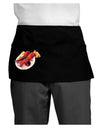 Lobster Plate Dark Adult Mini Waist Apron, Server Apron-Mini Waist Apron-TooLoud-Black-One-Size-Davson Sales