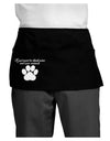 I Just Want To Drink Wine And Save Animals Dark Adult Mini Waist Apron, Server Apron by TooLoud-Bib Apron-TooLoud-Black-One-Size-Davson Sales