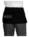 Mother - Periodic Table Dark Adult Mini Waist Apron, Server Apron-Mini Waist Apron-TooLoud-Black-One-Size-Davson Sales