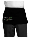 Keep Christ in Christmas Dark Adult Mini Waist Apron, Server Apron-Mini Waist Apron-TooLoud-Black-One-Size-Davson Sales