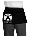 Personalized Matching Polar Bear Family Design - Your Text Dark Adult Mini Waist Apron, Server Apron-Mini Waist Apron-TooLoud-Black-One-Size-Davson Sales