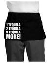 1 Tequila 2 Tequila 3 Tequila More Dark Adult Mini Waist Apron, Server Apron by TooLoud-Mini Waist Apron-TooLoud-Black-One-Size-Davson Sales