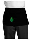 Leprechaun Peeking Out of Faux Pocket Dark Adult Mini Waist Apron, Server Apron by TooLoud-Mini Waist Apron-TooLoud-Black-One-Size-Davson Sales