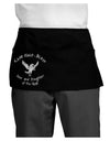 Camp Half-Blood Sons and Daughters Dark Adult Mini Waist Apron, Server Apron-Mini Waist Apron-TooLoud-Black-One-Size-Davson Sales