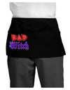 Bad Witch Color Red Dark Adult Mini Waist Apron, Server Apron-Mini Waist Apron-TooLoud-Black-One-Size-Davson Sales