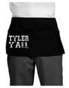 TooLoud Tyler Y'all - Southwestern Style Dark Adult Mini Waist Apron, Server Apron-Mini Waist Apron-TooLoud-Black-One-Size-Davson Sales