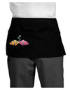 Kissy Clownfish Dark Adult Mini Waist Apron, Server Apron-Mini Waist Apron-TooLoud-Black-One-Size-Davson Sales