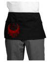 Weeping Crescent Blood Moon Star Dark Adult Mini Waist Apron, Server Apron-Mini Waist Apron-TooLoud-Black-One-Size-Davson Sales