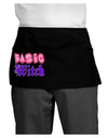 Basic Witch Color Dark Adult Mini Waist Apron, Server Apron-Mini Waist Apron-TooLoud-Black-One-Size-Davson Sales