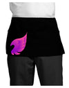 Cute Single Angel Wing Dark Adult Mini Waist Apron, Server Apron-Mini Waist Apron-TooLoud-Black-One-Size-Davson Sales