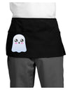 Gabe the Cute Ghost - Halloween Dark Adult Mini Waist Apron, Server Apron-Mini Waist Apron-TooLoud-Black-One-Size-Davson Sales