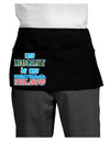 My Mommy is My Hero - Dark Adult Mini Waist Apron, Server Apron by TooLoud-Mini Waist Apron-TooLoud-Black-One-Size-Davson Sales