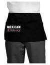 Mexican Princess - Cinco de Mayo Dark Adult Mini Waist Apron, Server Apron by TooLoud-Mini Waist Apron-TooLoud-Black-One-Size-Davson Sales