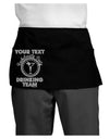 Personalized -Name- Bachelorette Party Drinking Team Dark Adult Mini Waist Apron, Server Apron-Mini Waist Apron-TooLoud-Black-One-Size-Davson Sales