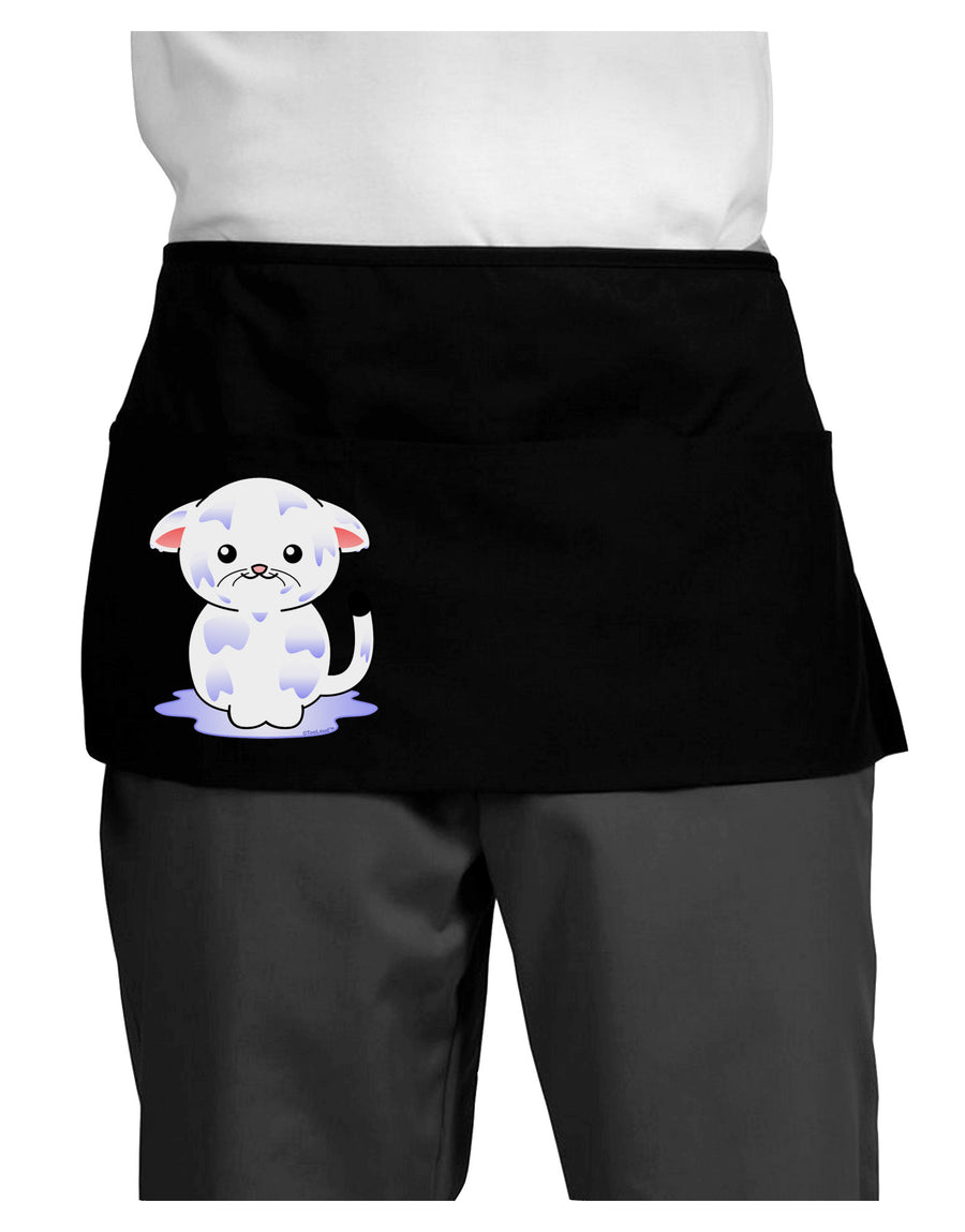 Wet Pussycat Dark Adult Mini Waist Apron, Server Apron-Mini Waist Apron-TooLoud-Black-One-Size-Davson Sales