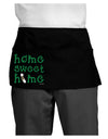 Home Sweet Home - California - Cactus and State Flag Dark Adult Mini Waist Apron, Server Apron by TooLoud-Mini Waist Apron-TooLoud-Black-One-Size-Davson Sales