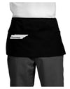 Tennessee - United States Shape Dark Adult Mini Waist Apron, Server Apron by TooLoud-Mini Waist Apron-TooLoud-Black-One-Size-Davson Sales