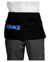 Onomatopoeia CRUNCH Dark Adult Mini Waist Apron, Server Apron-Mini Waist Apron-TooLoud-Black-One-Size-Davson Sales