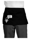 Wizard Dilly Dilly Dark Adult Mini Waist Apron, Server Apron by TooLoud-Bib Apron-TooLoud-Black-One-Size-Davson Sales