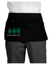 Run Forest Run Funny Dark Adult Mini Waist Apron, Server Apron by TooLoud-Bib Apron-TooLoud-Black-One-Size-Davson Sales