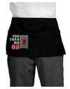 You Turn Me On Switch Dark Adult Mini Waist Apron, Server Apron-Mini Waist Apron-TooLoud-Black-One-Size-Davson Sales