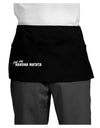 TooLoud Just Say Hakuna Matata Dark Dark Adult Mini Waist Apron-Aprons - Waist-TooLoud-Black-One-Size-Davson Sales