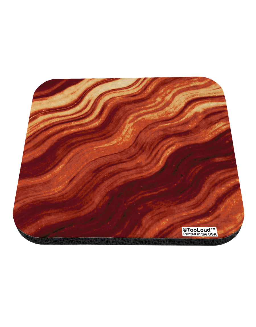 Bacon Bacon Bacon Coaster All Over Print by TooLoud-Coasters-TooLoud-White-Davson Sales