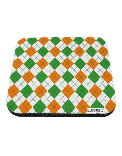 Irish Colors Argyle Pattern Coaster All Over Print-Coasters-TooLoud-1-Davson Sales