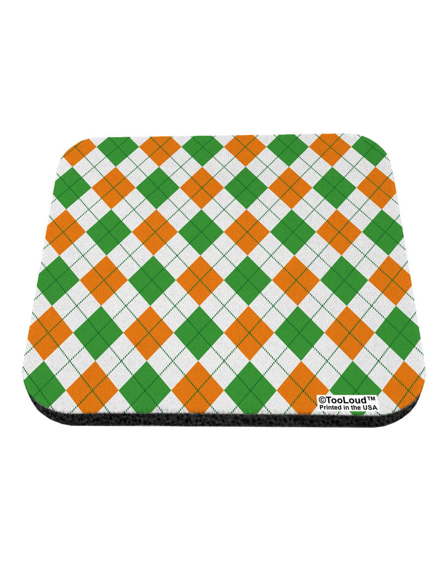 Irish Colors Argyle Pattern Coaster All Over Print-Coasters-TooLoud-1-Davson Sales