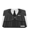 Pinstripe Gangster Jacket Printed Costume Coaster All Over Print-Coasters-TooLoud-White-Davson Sales