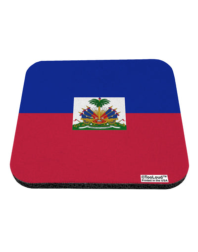 Haiti Flag AOP Coaster All Over Print-Coasters-TooLoud-1-Davson Sales