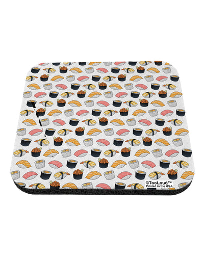 Cute Sushi AOP Coaster All Over Print-Coasters-TooLoud-1-Davson Sales