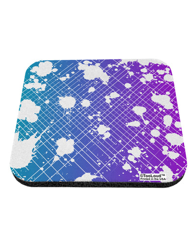 Splatter AOP - Blue Purple Coaster All Over Print-Coasters-TooLoud-1-Davson Sales