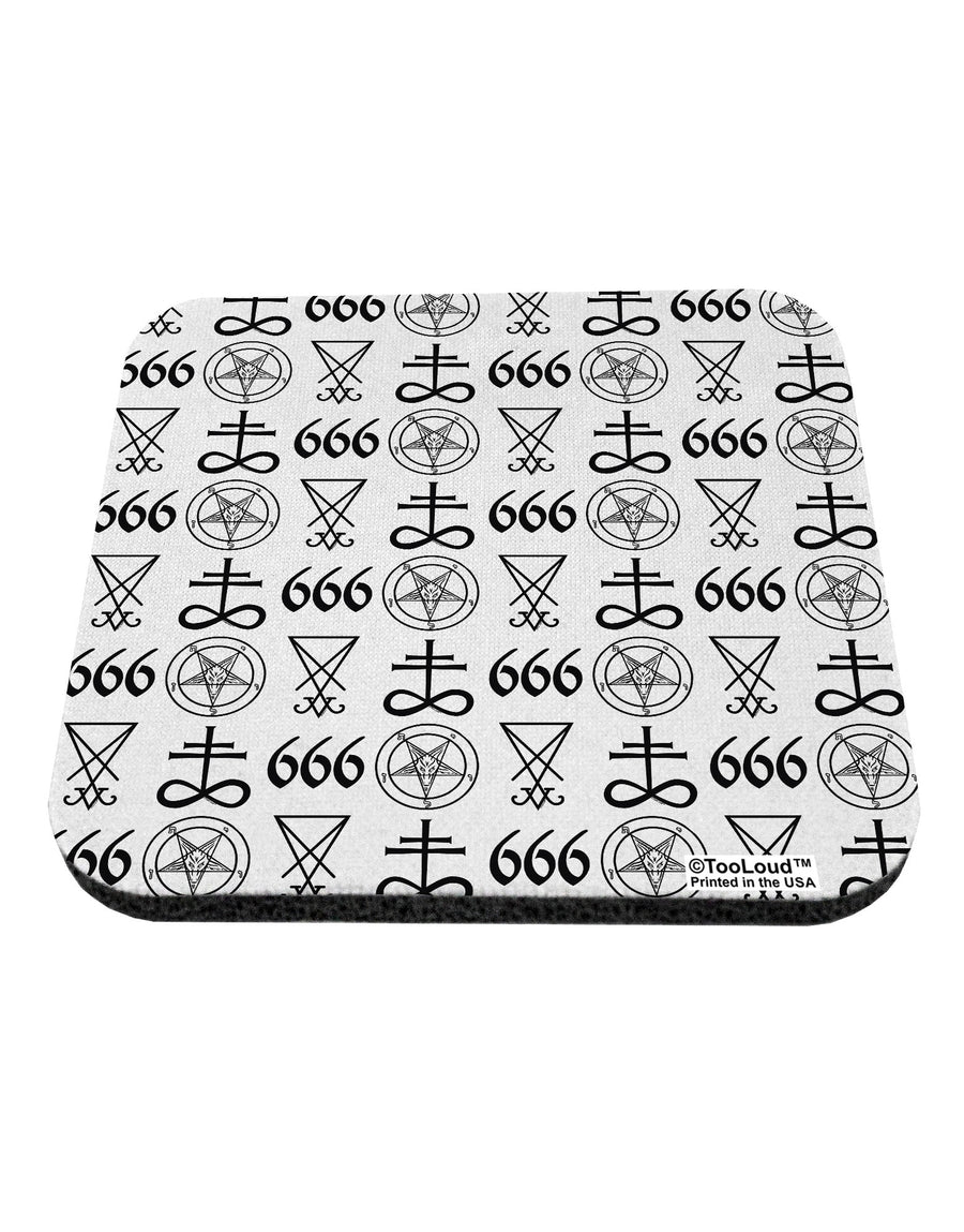 Satanic Symbols Coaster All Over Print-Coasters-TooLoud-1-Davson Sales