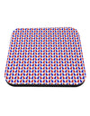 Patriotic Cat Pattern Coaster All Over Print-Coasters-TooLoud-White-Davson Sales