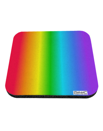 Vertical Rainbow Gradient Coaster All Over Print by TooLoud-Coasters-TooLoud-White-Davson Sales