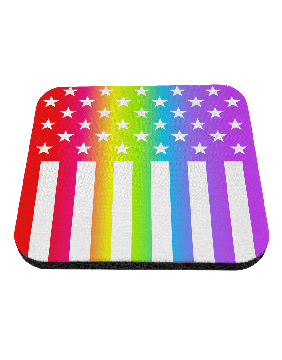 American Pride - Rainbow Stars and Stripes Coaster All Over Print
