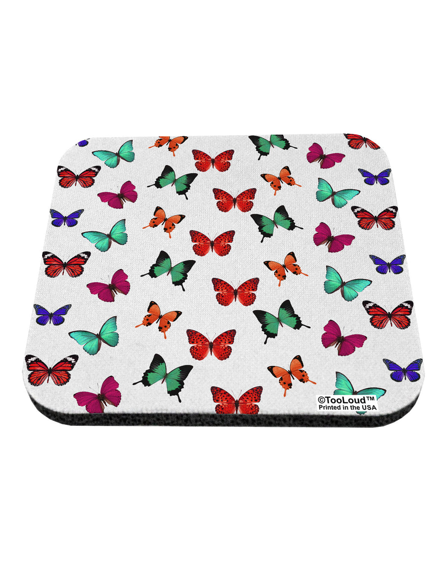 Pretty Butterflies AOP Coaster All Over Print-Coasters-TooLoud-1-Davson Sales