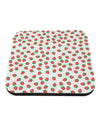 Strawberries Everywhere Coaster by TooLoud-Coasters-TooLoud-White-Davson Sales