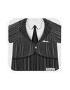 Pinstripe Gangster Jacket Printed Costume Coaster All Over Print-Coasters-TooLoud-White-Davson Sales