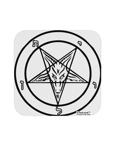 Official Sigil of Baphomet Coaster All Over Print-Coasters-TooLoud-1-Davson Sales