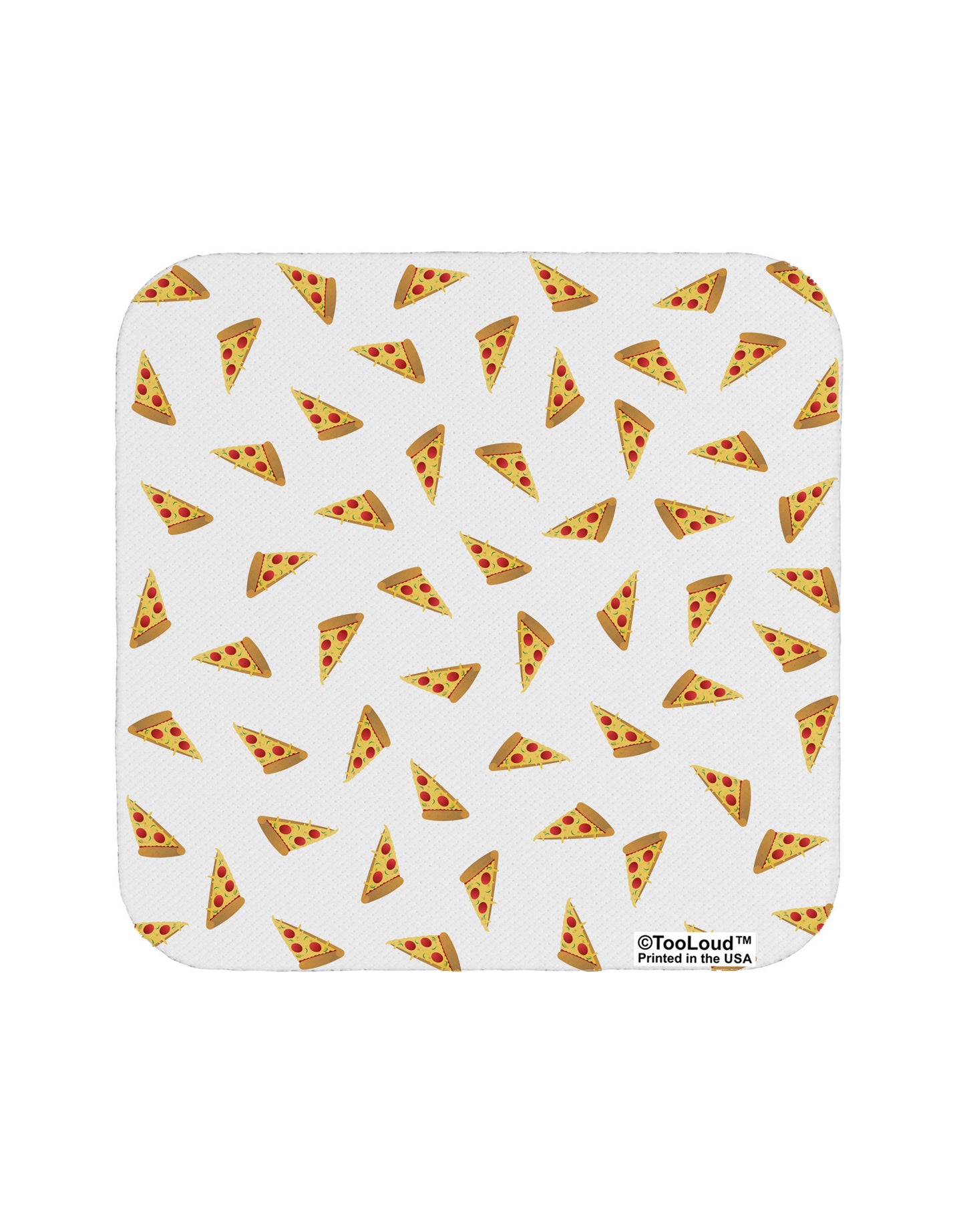 Pizza Slices AOP Coaster All Over Print-Coasters-TooLoud-1-Davson Sales